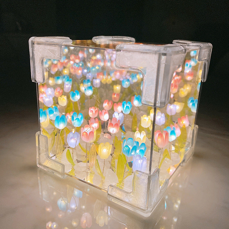 Tulip Night Lamp – Square Design
