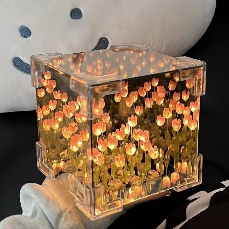 Tulip Night Lamp – Square Design