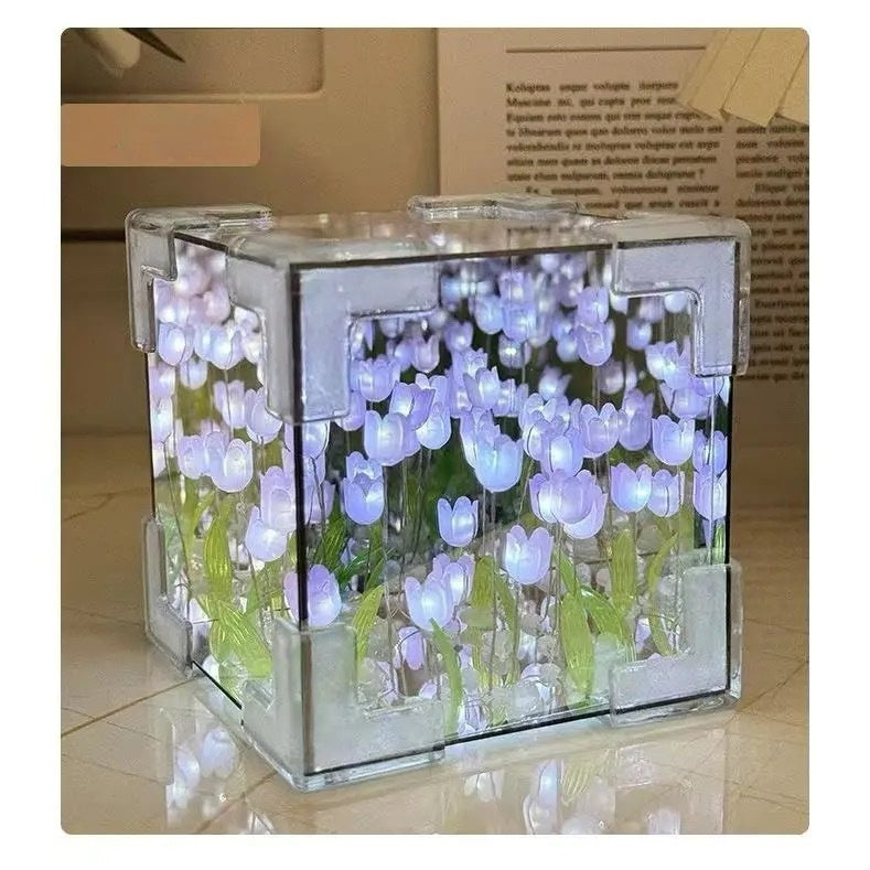 Tulip Night Lamp – Square Design