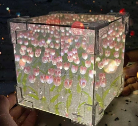 Tulip Night Lamp – Square Design