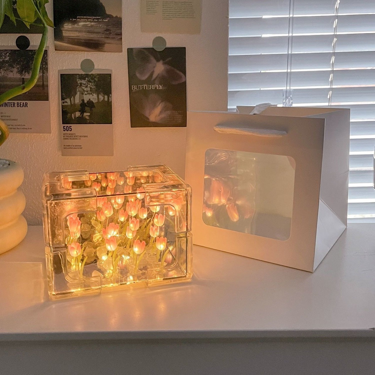 Tulip Night Lamp – Rectangle