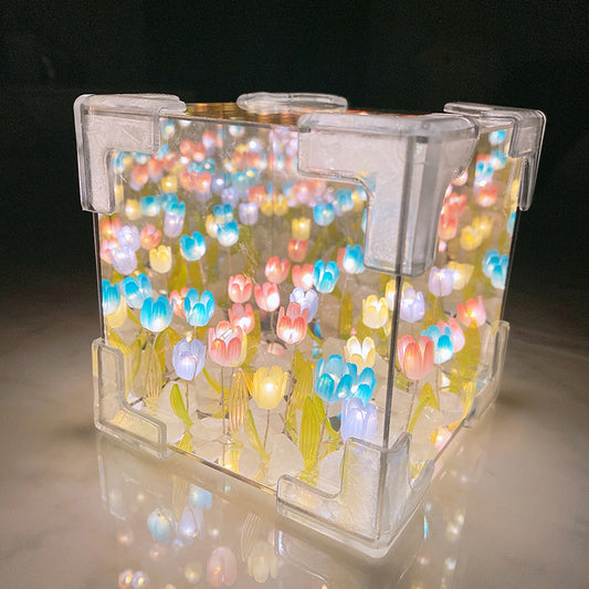 Tulip Night Lamp – Square Design