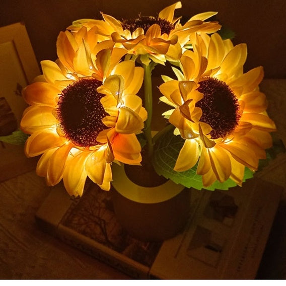 LED Sunflower Lamp