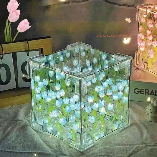 Tulip Night Lamp – Square Design