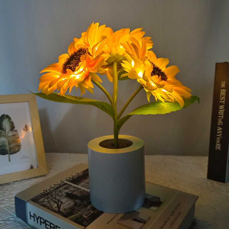 LED Sunflower Lamp