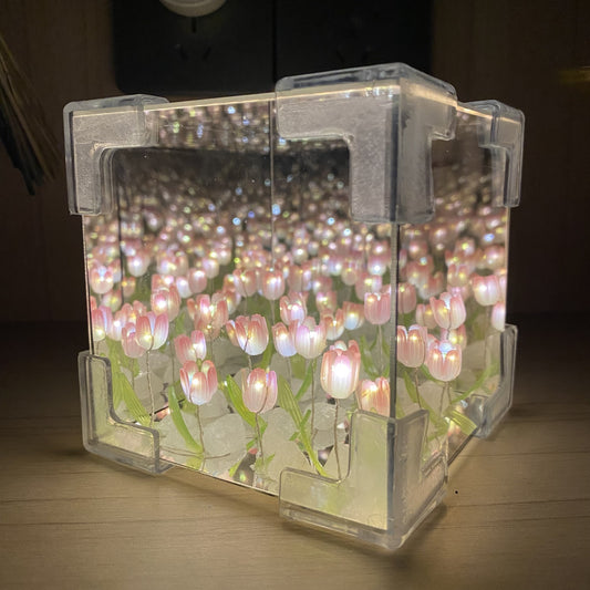 Tulip Night Lamp – Square Design