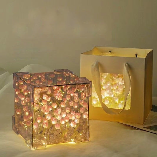 Tulip Night Lamp – Square Design